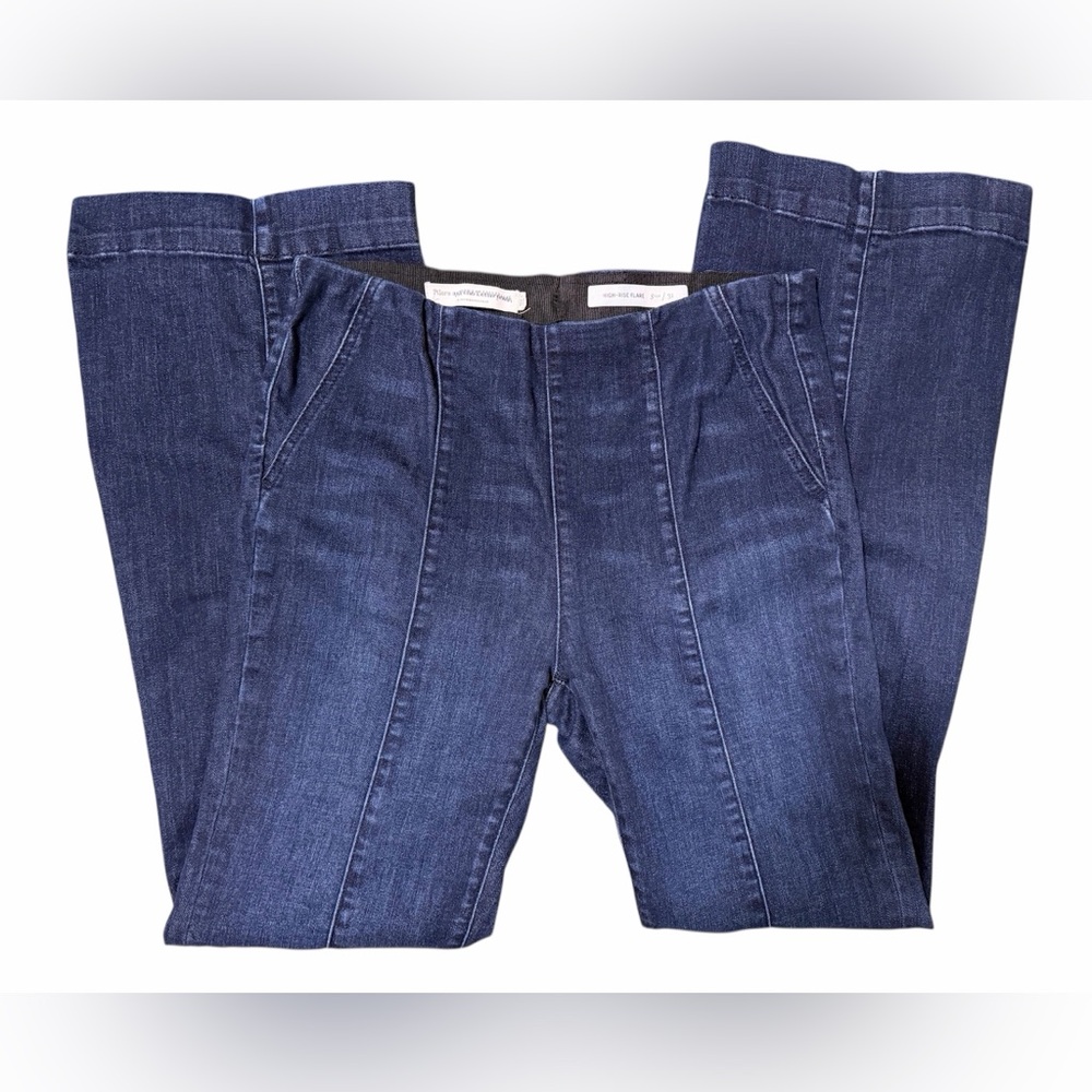 Pilcro Dark Blue Flare Jeans